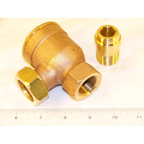 Xylem-Hoffman Specialty 402006 3/4″ NPT Angle 25 PSI Series 17C Balanced Pressure Thermostatic Steam Trap