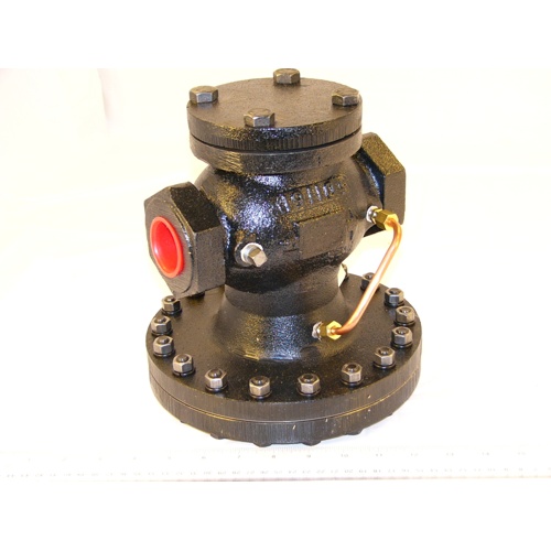 Xylem-Hoffman Specialty 402409 1-1/4″ NPT Full Port Cast Iron 2100 Series Steam Regulating Main Valve 250 PSI