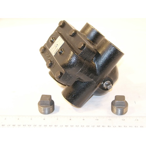 Hoffman Specialty 404214 1″ NPT 75 PSI Series H Cast Iron F&T Steam Trap FT075H-4