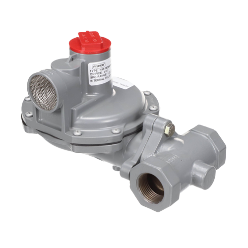 Fisher HSR-1-1.25-2.2 1″ 1.25-2.2# Spring Range 3/16″ Orifice Gas Regulator