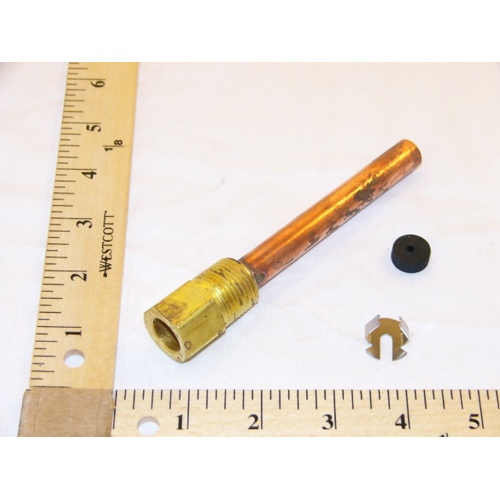 Honeywell 112620AA Well Assembly, 3/8″ Dia., 3-3/4″ Insertion, 1/2″ NPT, Copper