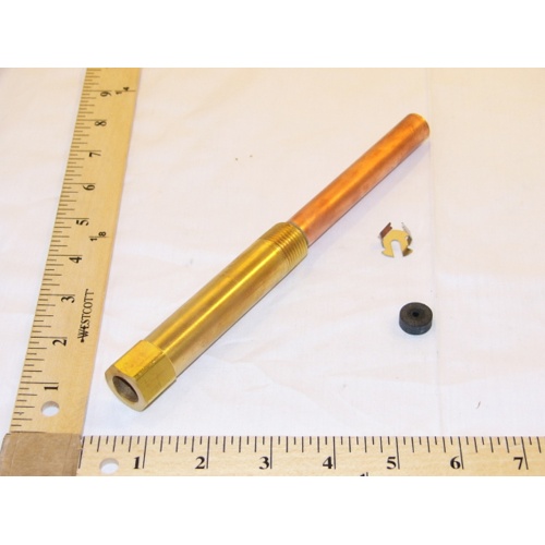 Honeywell 112626AA Well Assembly, 1/2″ Dia., 4-1/4″ Insertion, 1/2″ NPT, Copper