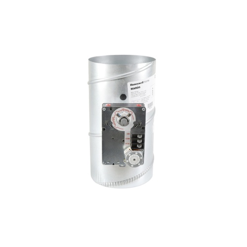 Honeywell MARD-6 6″ Round Zone Damper, 24Vac Power Open/Power Closed, Three Wire