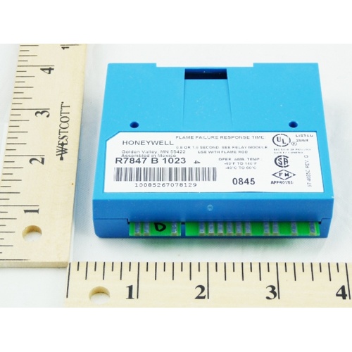 Honeywell R7847B1023 Flame Signal Amplifier, Ampli-Check, 7800 Series