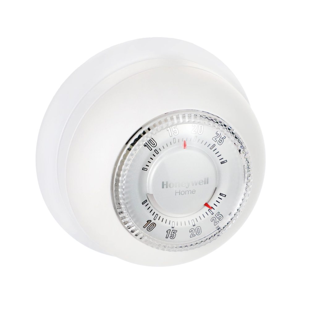 Honeywell T87K1015 Heat Only Round Thermostat 5-32°C Premier White