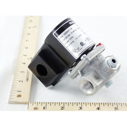 Honeywell V4295A1106 Solenoid Gas Valve, 120VAC, 1/2″, 290 CFH