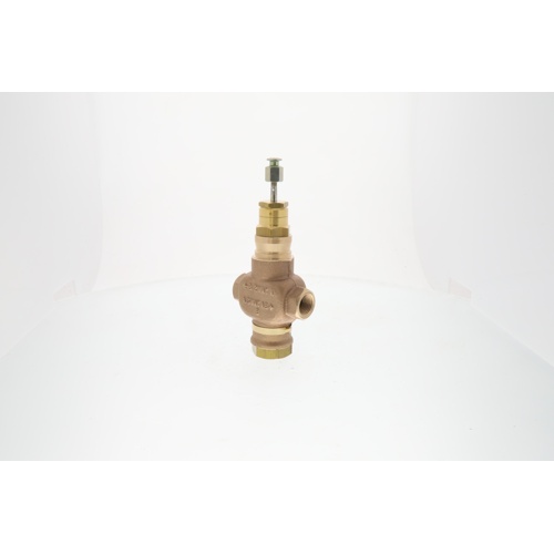 Honeywell V5011N2030 2-Way 1/2″ NPT Globe Valve, 2.9 Cv, Red Brass, Steam