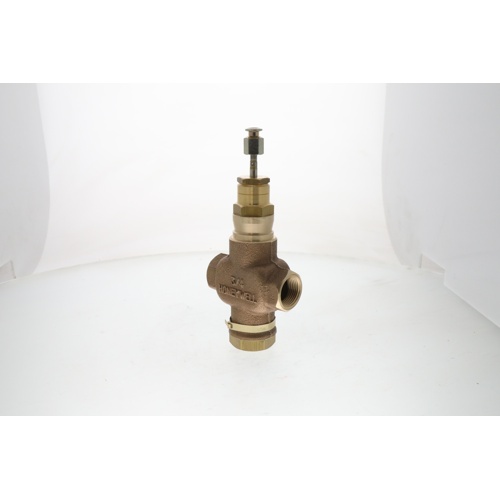 Honeywell V5011N2055 2-Way 3/4″ NPT Globe Valve, 7.3 Cv, Red Brass, Steam