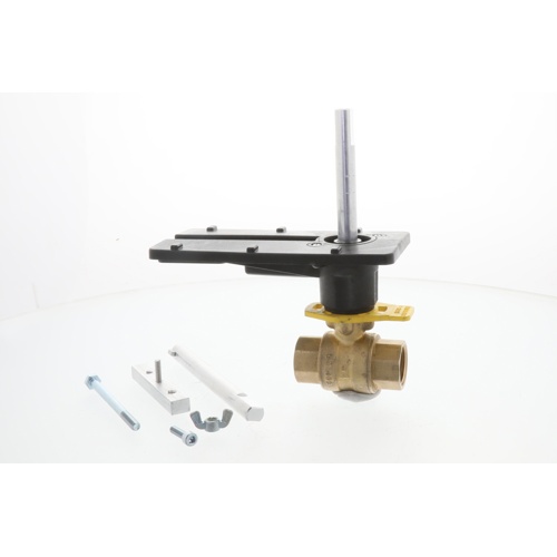 Honeywell VBN2BMPX0000 Ball Valve, 3/4″ NPT, 2-Way, 29 Cv, Brass, Direct Coupled