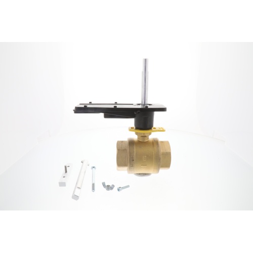 Honeywell VBN2E1PX0000 Ball Valve, 1-1/2″ NPT, 2-Way, 172 Cv, Brass Body