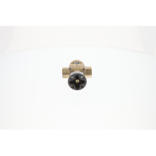 Honeywell VBN3AHPA0000 3-Way Ball Valve, 1/2″ NPT, 4.30 Cv, Brass Body