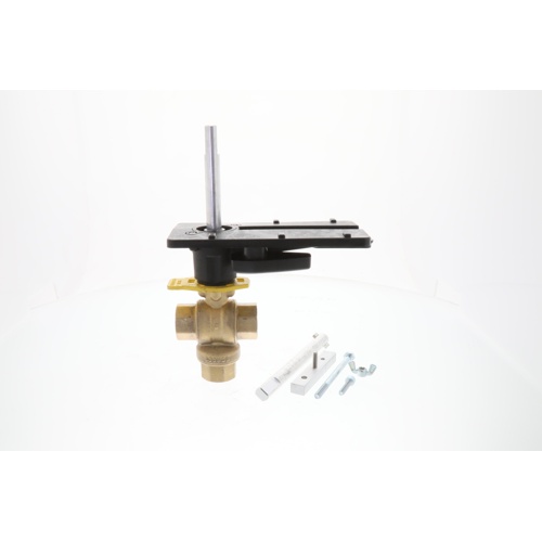 Honeywell VBN3BGPX0000 3/4″ NPT 3-Way Ball Valve, 3.80 Cv, Brass Body
