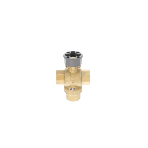 Honeywell VBN3BJPA0000 3-Way Ball Valve, 3/4″ NPT, 7.00 Cv, Brass Body