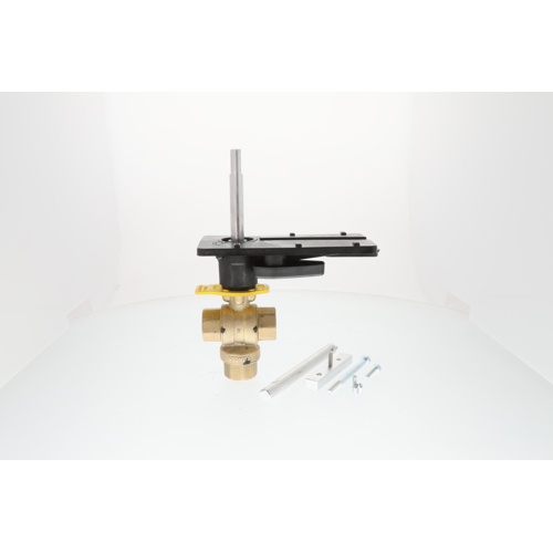 Honeywell VBN3BKPX0000 3-Way Ball Valve, 3/4″ NPT, 11 Cv, Brass Body