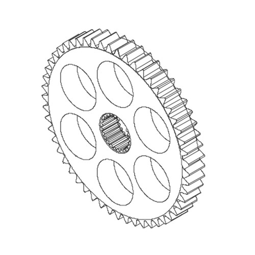 HYDRO GEAR 50746 BULL GEAR 53 TOOTH (ORIGINAL OEM)
