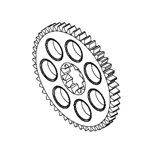 HYDRO GEAR 51766 GEAR 10 TOOTH/49 TOOTH (ORIGINAL OEM)
