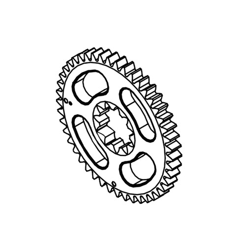 HYDRO GEAR 52110 GEAR 45 TOOTH (ORIGINAL OEM)