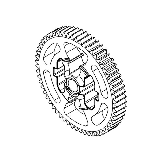 HYDRO GEAR 52577 GEAR 60 TOOTH (ORIGINAL OEM)