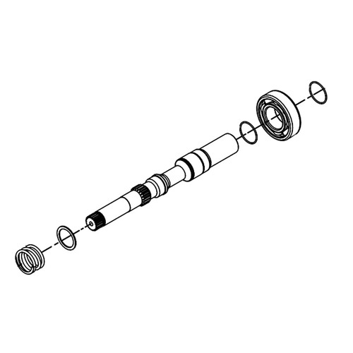 HYDRO GEAR 71364 KIT INPUT PUMP SHAFT 7/8 KEYED (ORIGINAL OEM)