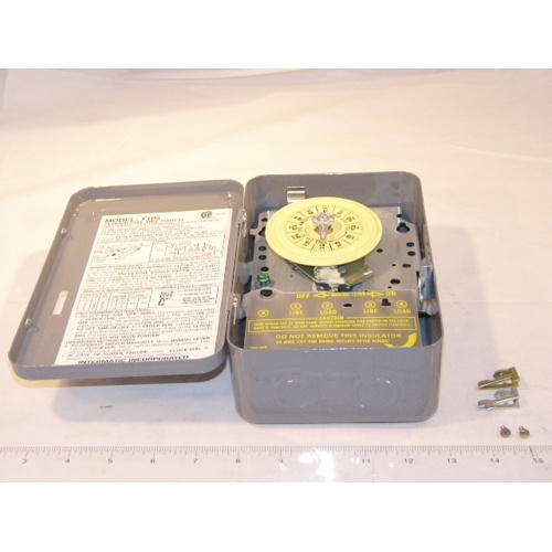 Intermatic T105 125V SPDT NEMA 1 24-Hour Mechanical Timer