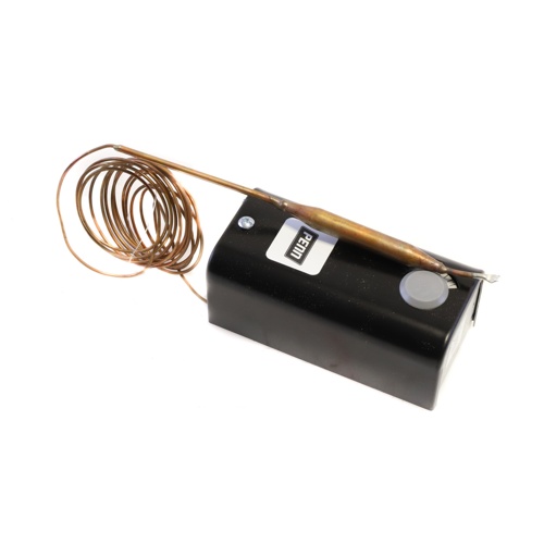 Johnson Controls A19AAA-49 Utility Thermostat, SPST, Open Low, -30/100°F, 6′ Capillary