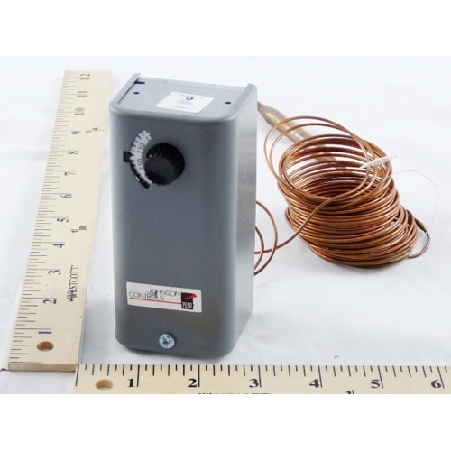 Johnson Controls A19ABC-44 Utility Thermostat, 120/208/240V, Remote Bulb, SPDT