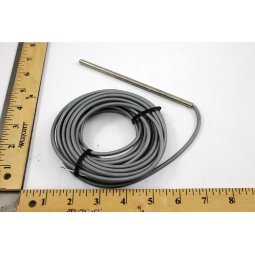 Johnson Controls A99CB-600 PTC Temperature Sensor, 6″ Probe, 19’8″ Cable