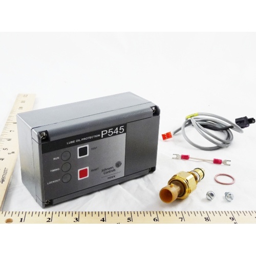 Johnson Controls P545NCB-82 Electronic Lube Oil Control, 120/240V, 120-Sec Delay