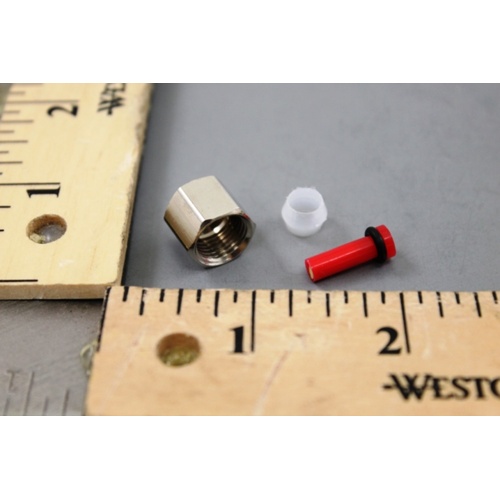 Johnson Controls R-3710-1005 0.005″ Red Restrictor with Compression Fitting