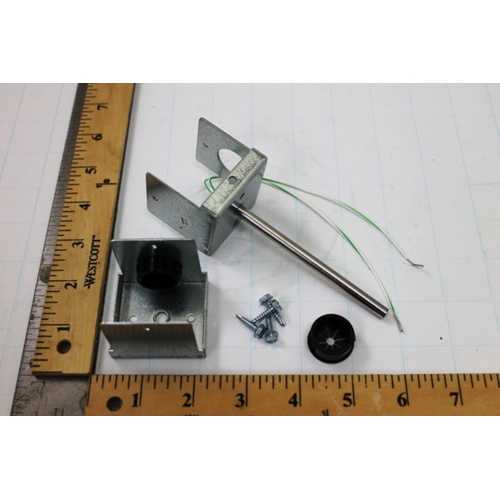 Johnson Controls TE-636GM-1 Duct Mount Temperature Sensor, 4″ Probe, 10K Ohm Type II Thermistor