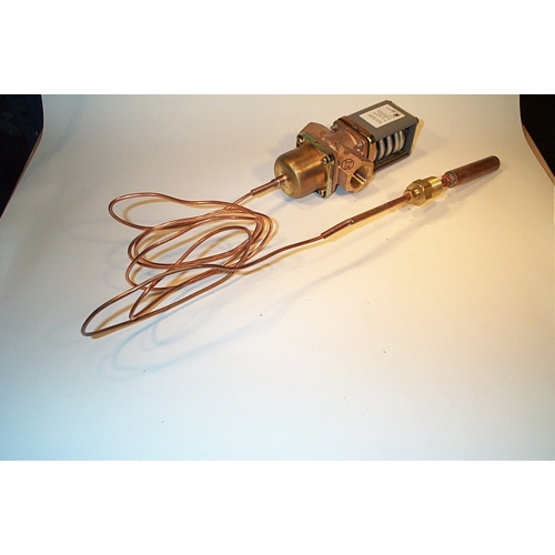 Johnson Controls V47AC-39 Temp Actuated Modulating Water Valve, 3/4″, 160-230°F