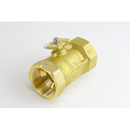 Johnson Controls VG1245FT Ball Valve, 2″ NPT, 73.7 Cv, Two-Way, Forged Brass