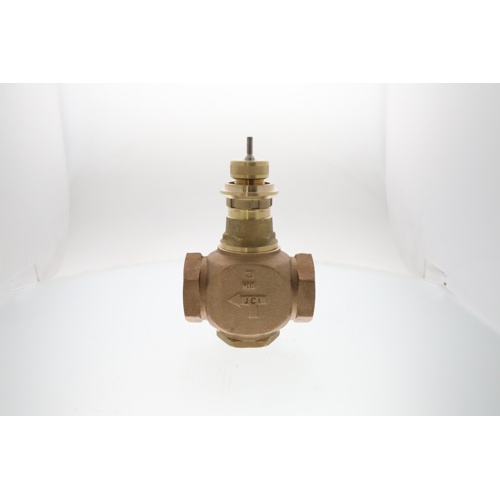 Johnson Controls VG7443PT Globe Valve, 2-Way NC, 1-1/4″ NPT, 18.5 Cv, Bronze