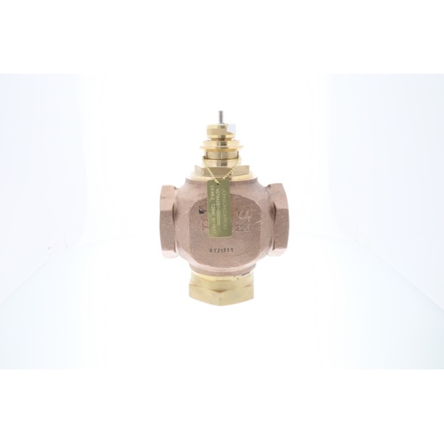 Johnson Controls VG7842ST Globe 3-Way Mixing Valve, 2″ NPT, 46.2 Cv, Bronze