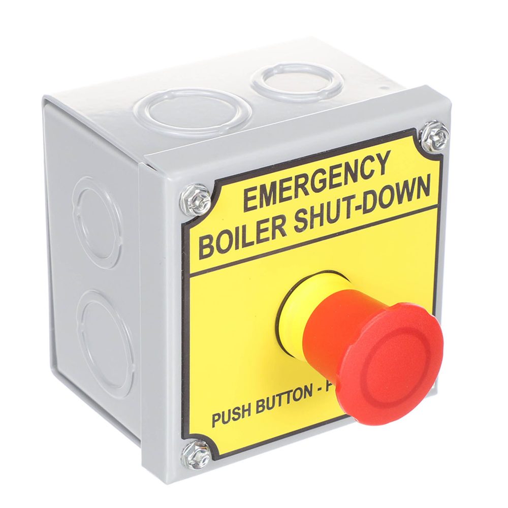 Kele ESM-M1S-PP0-BS Push Button NEMA 1 Boiler Shutdown Station
