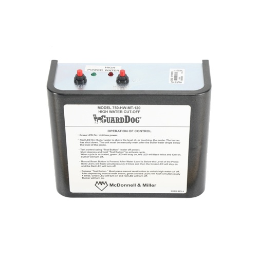 Xylem-McDonnell & Miller 750-HW-MT-120 120V Manual Reset High Water Cut Off