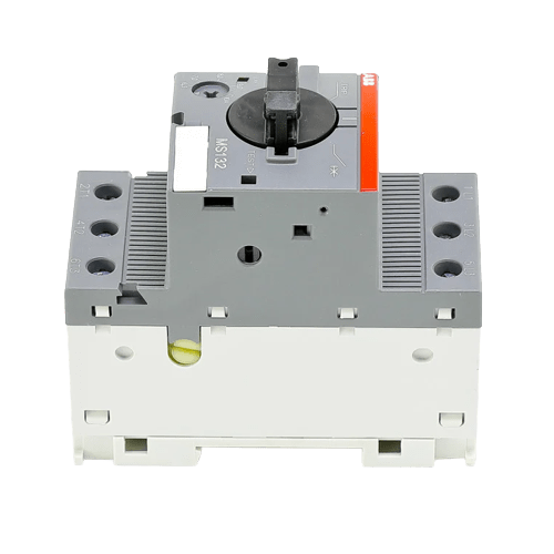 ABB MS132-10 Manual Motor Starter, 6.3–10A Overload, Built-in Disconnect