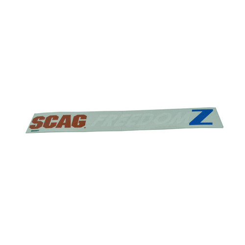 SCAG 483501 - DECAL FRONT SFZ - Authentic part