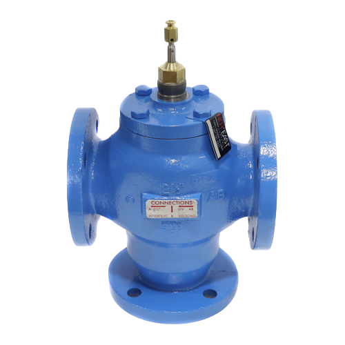 Honeywell V5013C1001 Globe Valve, 3-Way Diverting, 2-1/2″, 125# Flange, 63 Cv