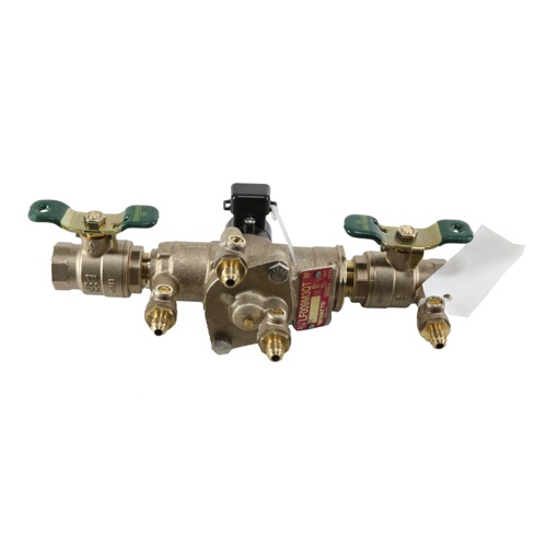 Watts 88004111 009QT 3/4 in. Reduced Pressure Zone Backflow Preventer w/ 1/4-Turn Ball Valves