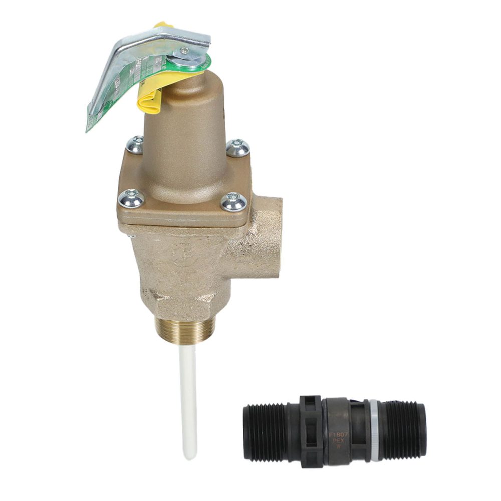 Watts F556013 3/4″ LF40L-3 Lead Free Auto Reseating T&P Relief Valve 125 psi 210°F