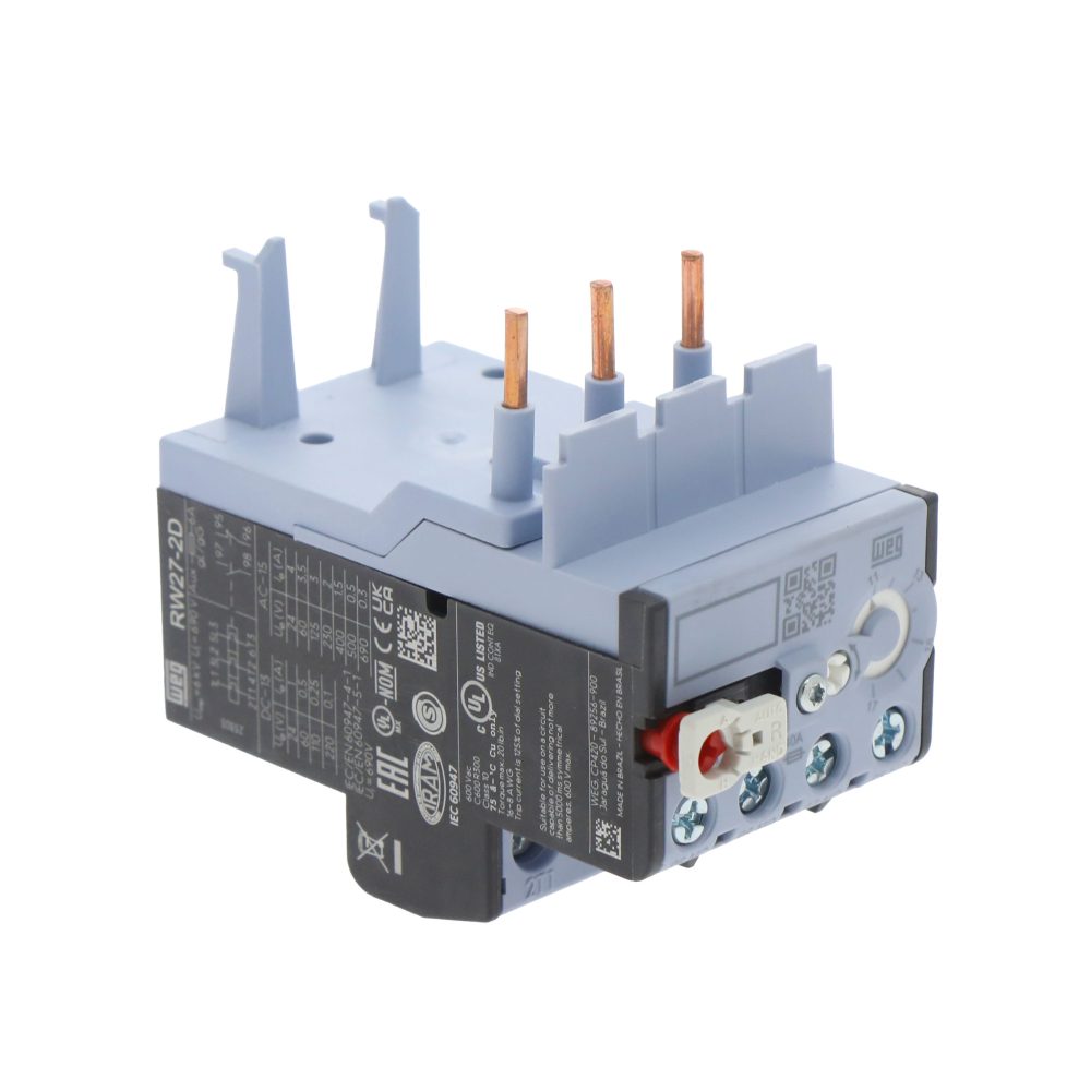 WEG Electric Corp RW27-2D3-U017 Overload Relay 11.0-17.0A, 3P, Class 10