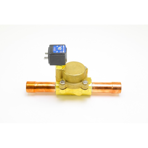 York 025-41743-000 1-1/8″ ODF Normally Closed Solenoid Valve 120V DIN