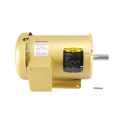 York 027-03763-000 TEFC Motor 1 HP 230/460V 3-Phase