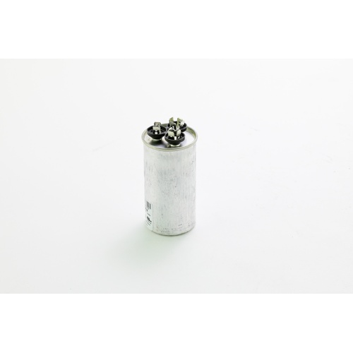 York S1-024-25338-700 50/5 MFD 370VAC Round Dual Run Capacitor