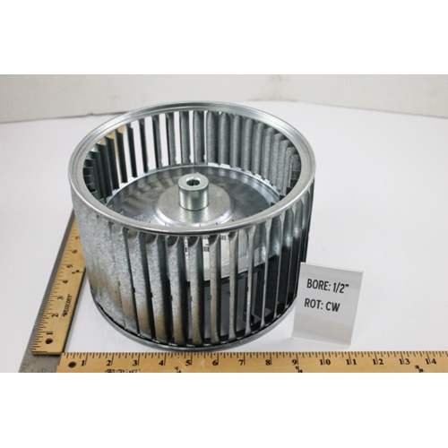 York S1-026-19654-702 9″ Dia x 6″ W CW 1/2″ Bore Blower Wheel