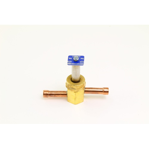 York S1-3525-00 1/2″ ODF Manual Hold Solenoid Valve Less Coil