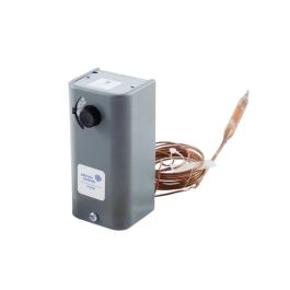 Johnson Controls A19ABA-49 SPST Adjustable Differential Thermostat 50°F-130°F W/8' Lead