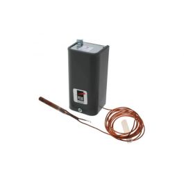 Johnson Controls A19ADC-31 SPDT Remote Bulb Temperature Control Manual Reset Open-High 100°F-240°F 6' Capillary