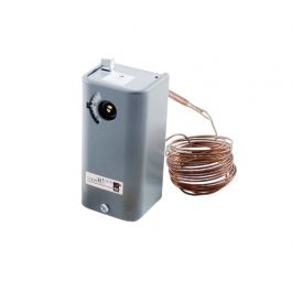 Johnson Controls A19ADC-40 SPDT Electronic Thermostat 3°-107°C 10' Capillary NEMA-1